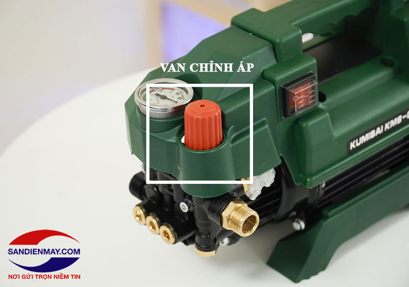 Bộ phận van chỉnh áp máy rửa xe mini 