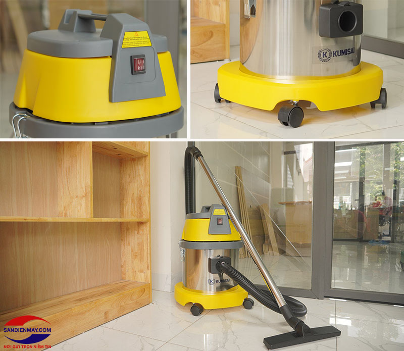 Cấu tạo máy hút bụi mini đơn giản