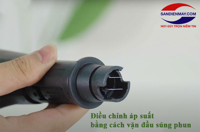 Chỉnh áp bằng súng phun