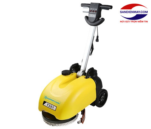 Máy chà sàn nhà liên hợp mini Supper Clean T201