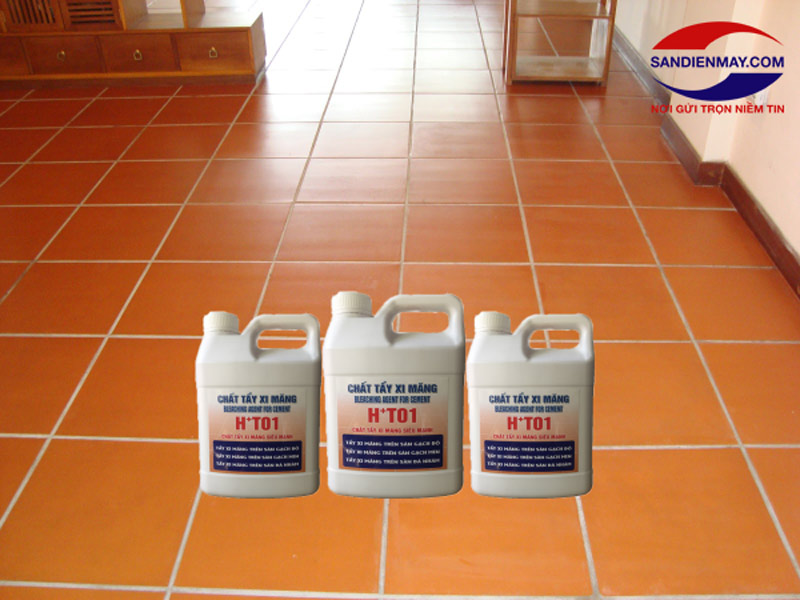 Hóa chất chuyên dụng giúp bạn tẩy vết xi măng nhanh chóng hơn