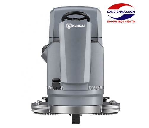Máy chà sàn Kumisai KMS-X5 2 bàn chà ắc quy khô