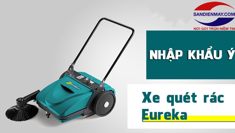 Xe quét rác Eureka được phân phối rộng rãi trên toàn quốc