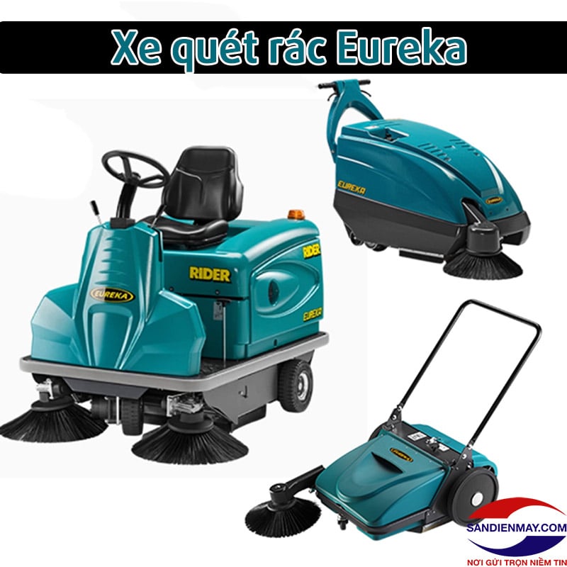 Xe quét rác Eureka đến từ Ý