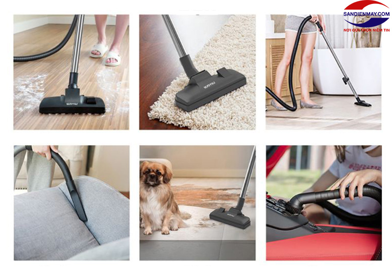 Tính năng của máy hút bụi công nghiệp mini